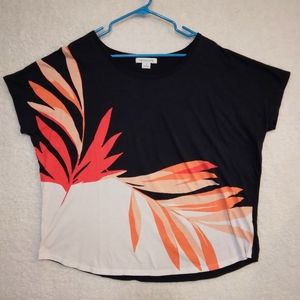 Liz Claibirne Ladies Short Sleeve Blouse- XL